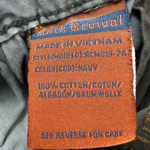 Rock Revival Men’s Cargo Shorts in Black Size 30 - Picture 6 of 6